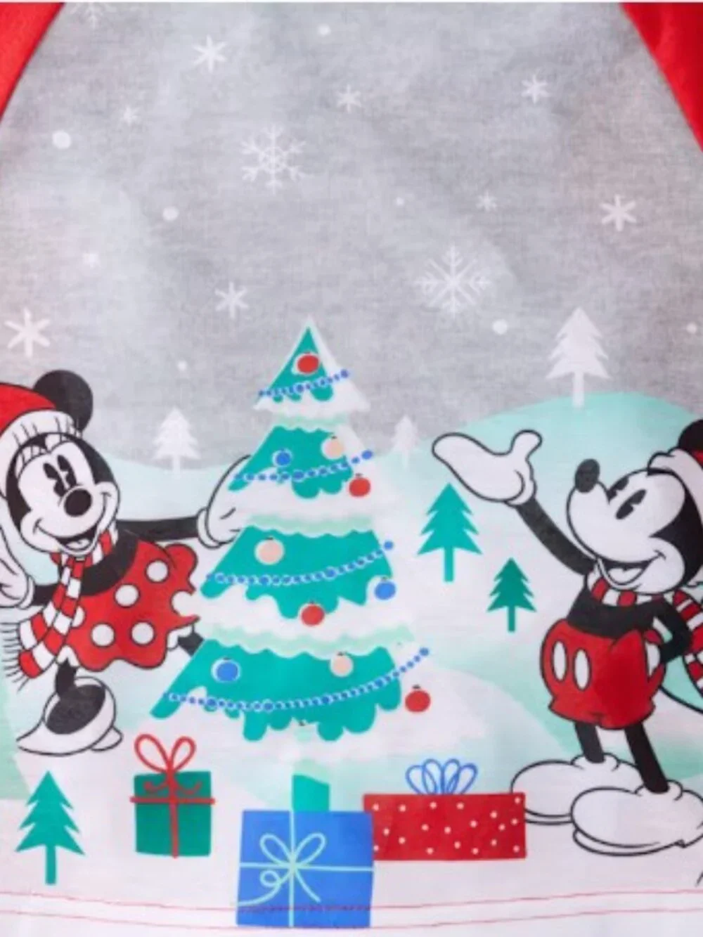 NWT The Children's Place Mickey Mouse Holiday Pajamas - 2 Pc 18-24months